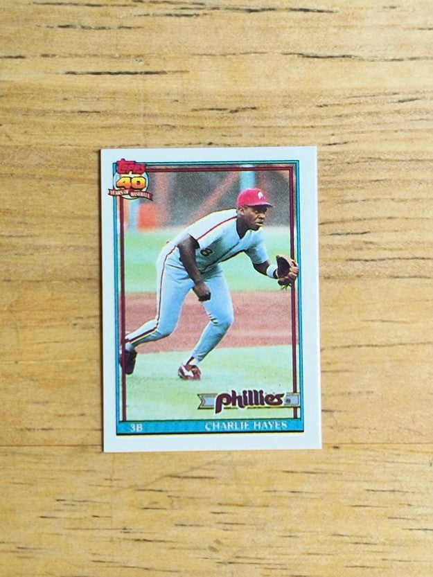 1991 Topps Micro #312 Charlie Hayes