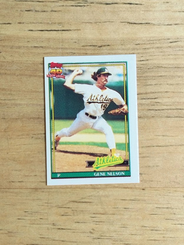1991 Topps Micro #316 Gene Nelson