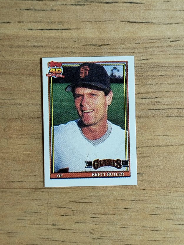 1991 Topps Micro #325 Brett Butler