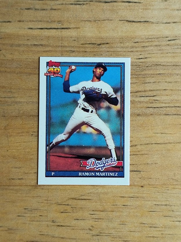 1991 Topps Micro #340 Ramon Martinez