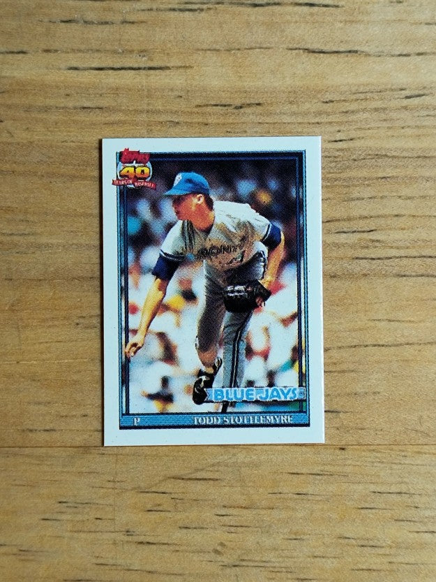 1991 Topps Micro #348 Todd Stottlemyre