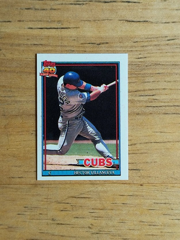 1991 Topps Micro #362 Hector Villanueva