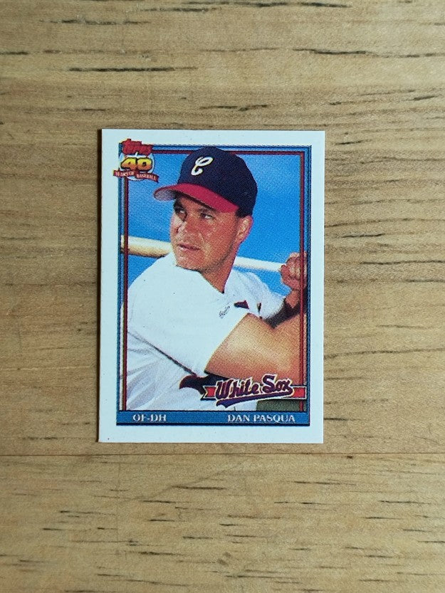 1991 Topps Micro #364 Dan Pasqua