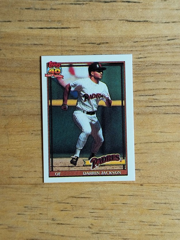 1991 Topps Micro #373 Darrin Jackson