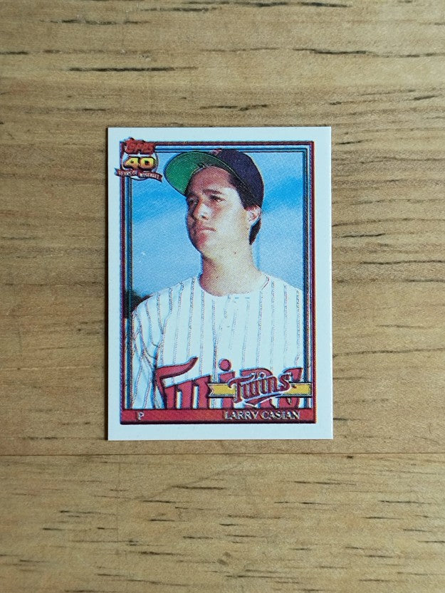 1991 Topps Micro #374 Larry Casian
