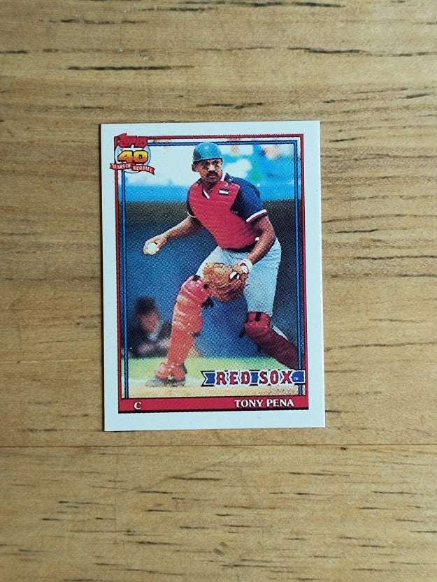 1991 Topps Micro #375 Tony Pena