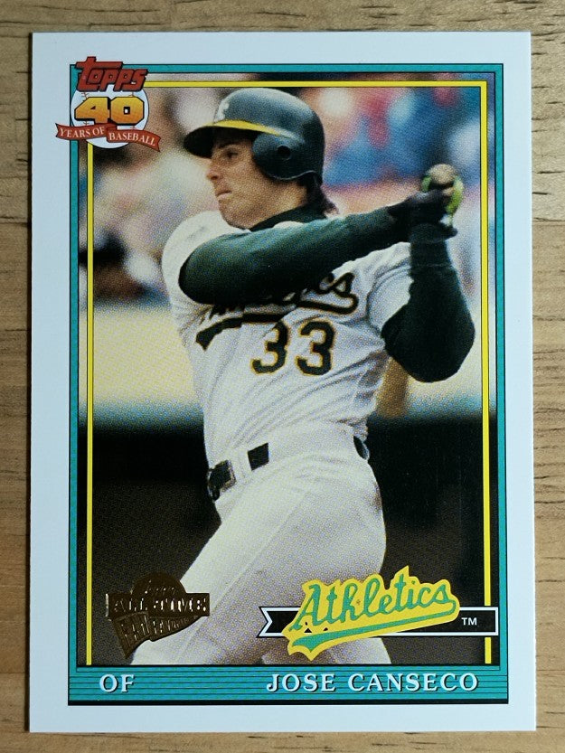 2004 Topps All-Time Fan Favorites #91 Jose Canseco