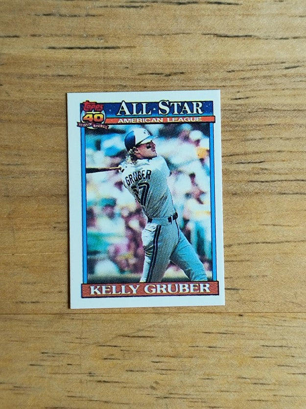 1991 Topps Micro #388 Kelly Gruber AS