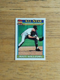 1991 Topps Micro #399 Matt Williams AS