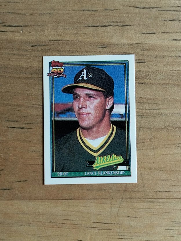 1991 Topps Micro #411 Lance Blankenship