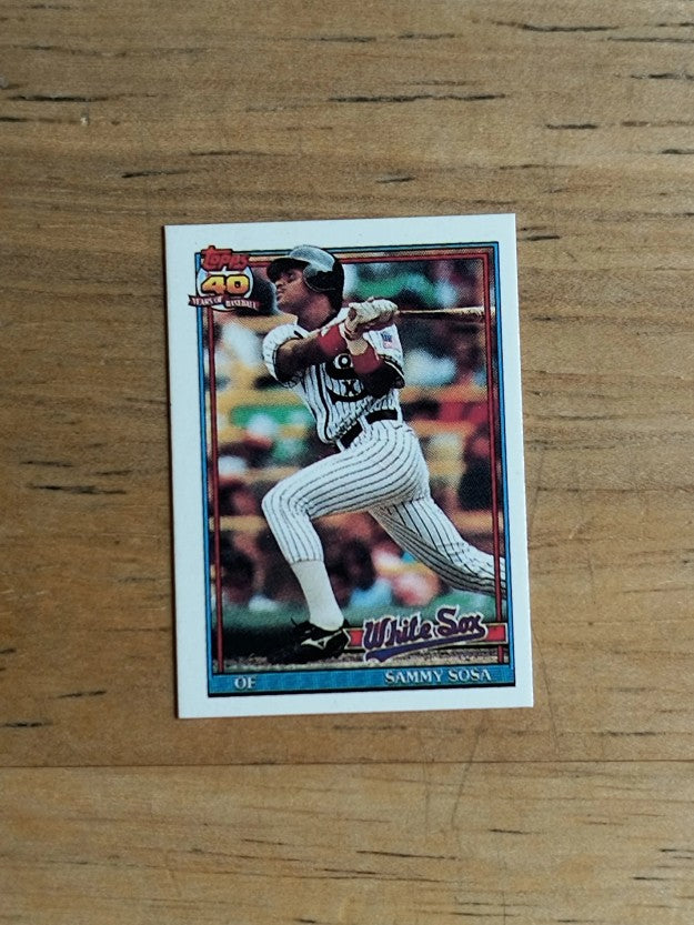 1991 Topps Micro #414 Sammy Sosa