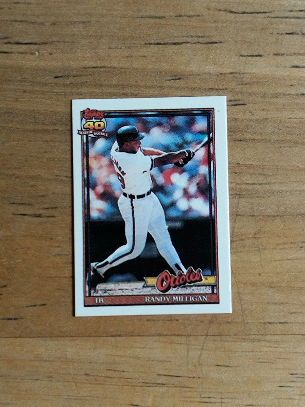 1991 Topps Micro #416 Randy Milligan