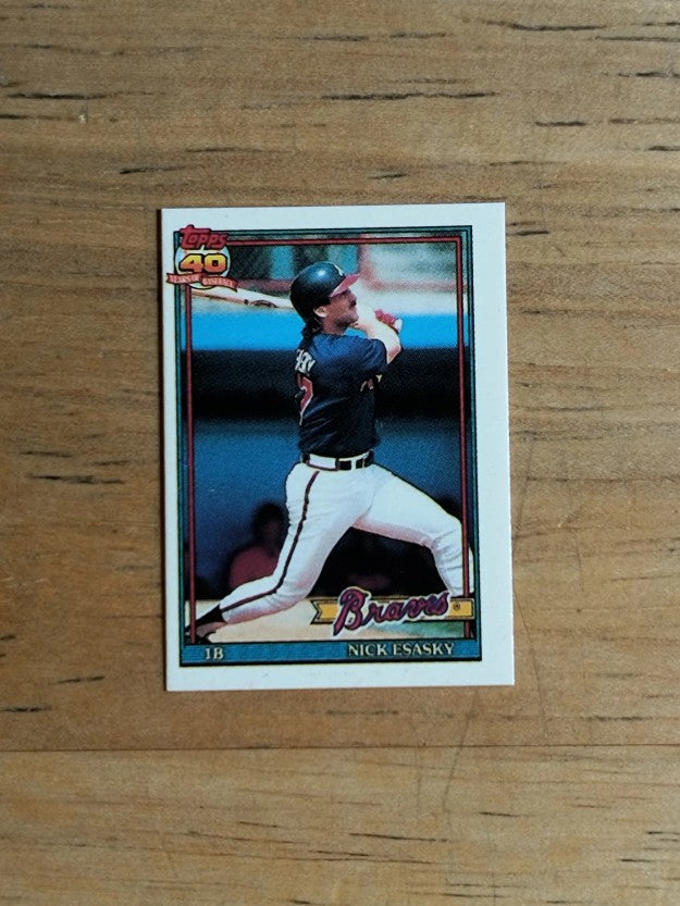 1991 Topps Micro #418 Nick Esasky