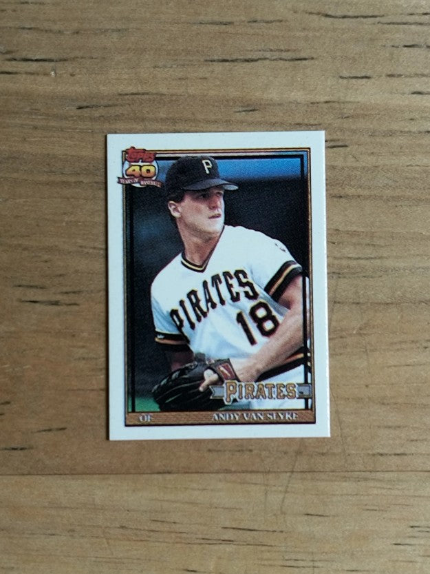 1991 Topps Micro #425 Andy Van Slyke