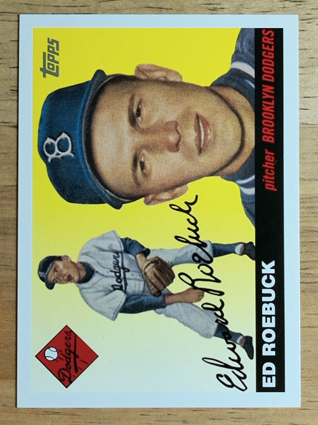 2005 Topps Dem Bums #ER Ed Roebuck