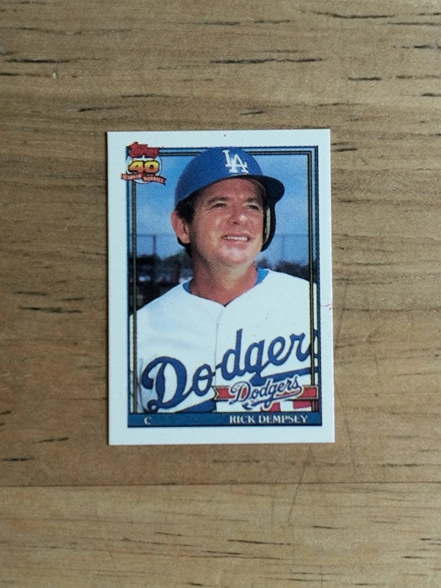 1991 Topps Micro #427 Rick Dempsey