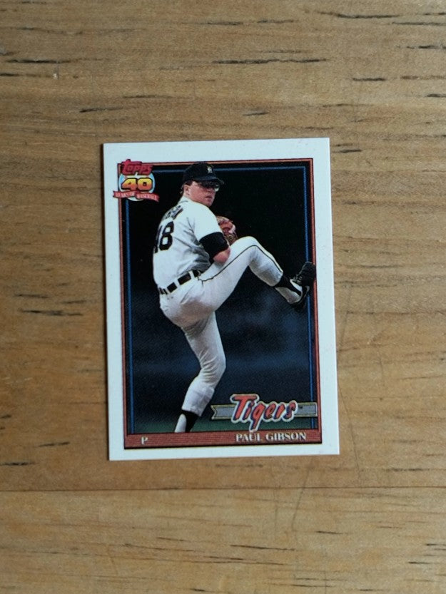 1991 Topps Micro #431 Paul Gibson