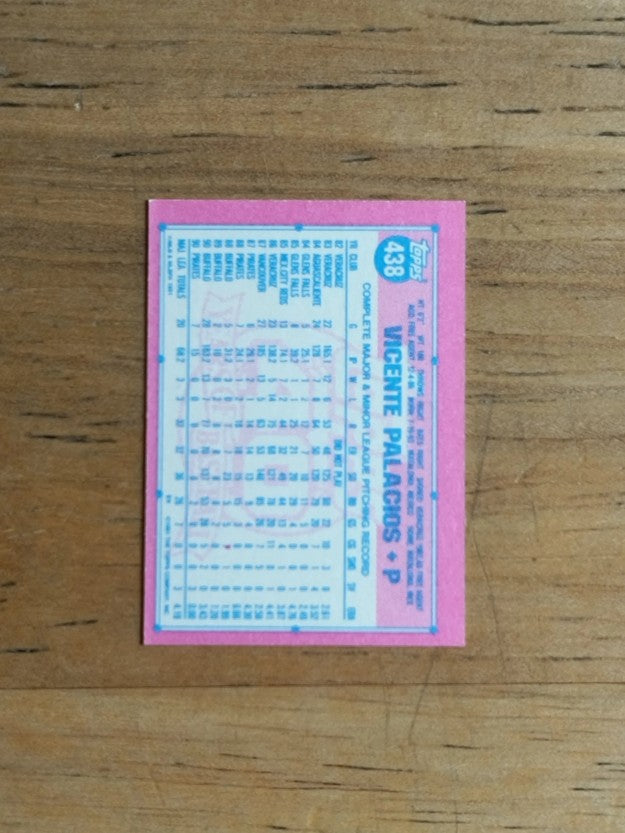1991 Topps Micro #438 Vicente Palacios