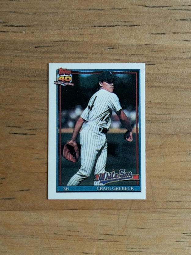 1991 Topps Micro #446 Craig Grebeck