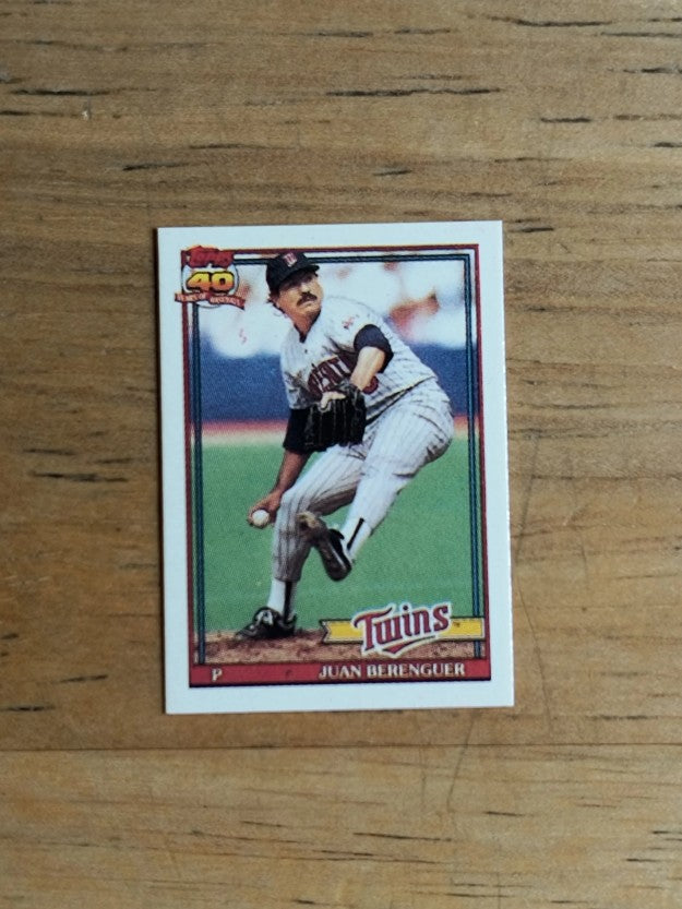 1991 Topps Micro #449 Juan Berenguer