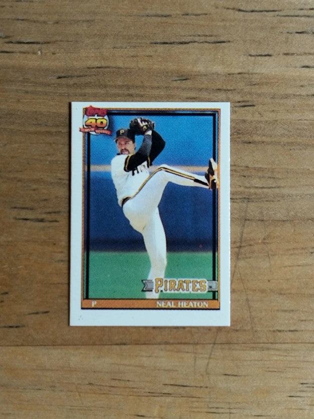 1991 Topps Micro #451 Neal Heaton