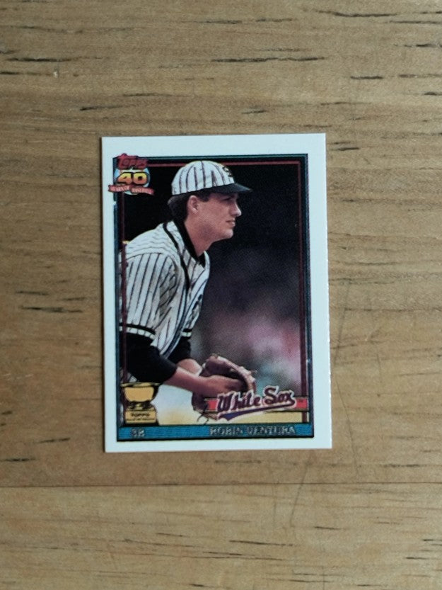 1991 Topps Micro #461 Robin Ventura