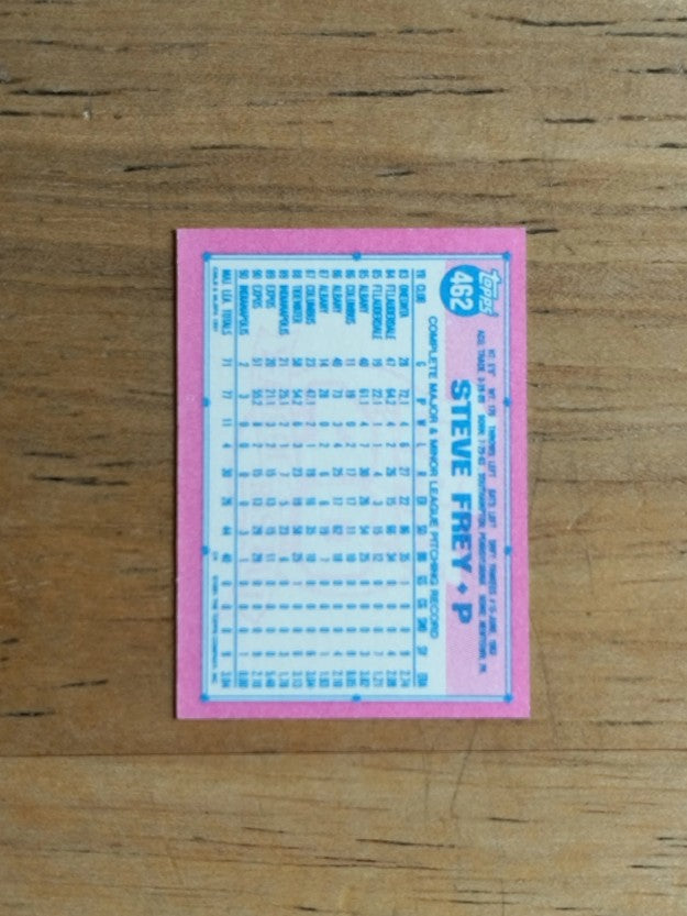 1991 Topps Micro #462 Steve Frey
