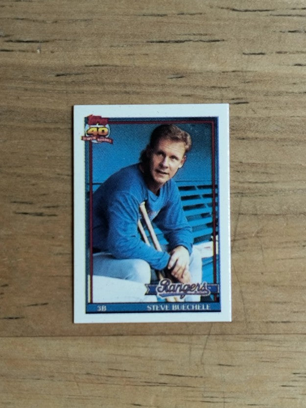 1991 Topps Micro #464 Steve Buechele