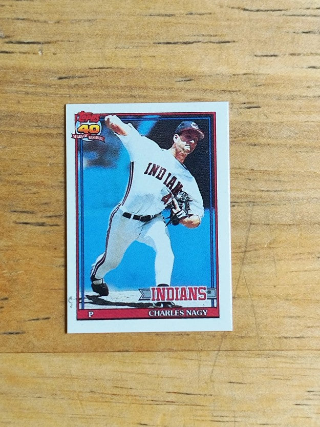 1991 Topps Micro #466 Charles Nagy