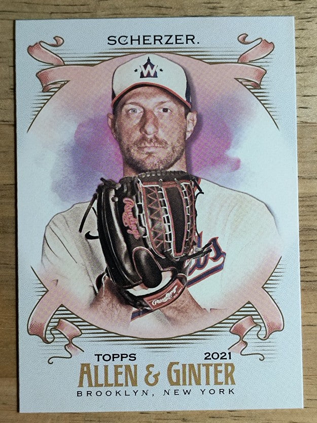 2021 Topps Allen and Ginter #52 Max Scherzer