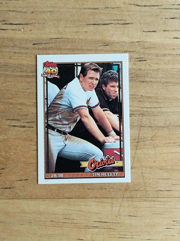 1991 Topps Micro #468 Tim Hulett