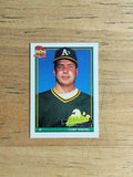 1991 Topps Micro #473 Curt Young