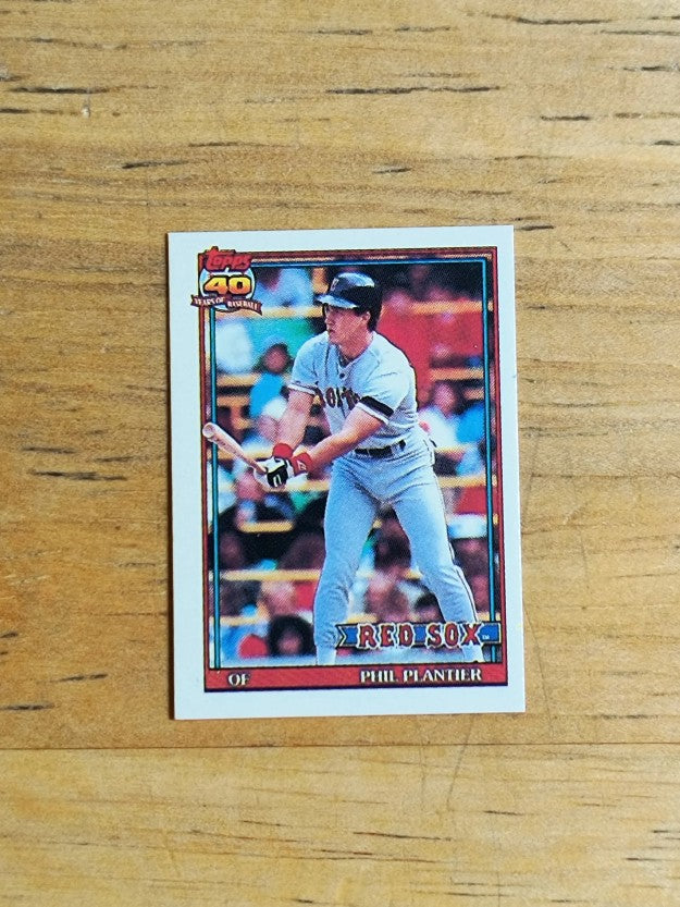 1991 Topps Micro #474 Phil Plantier RC