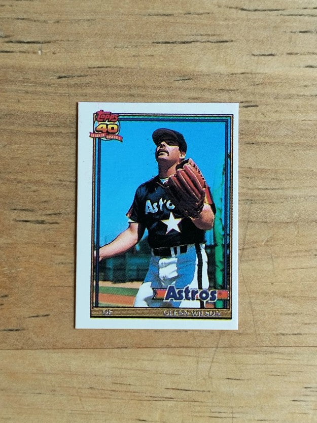 1991 Topps Micro #476 Glenn Wilson