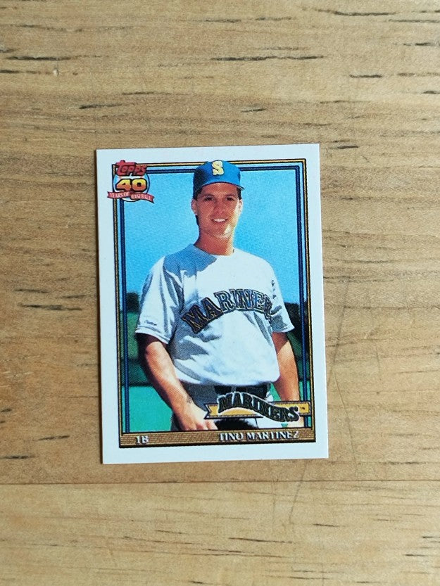 1991 Topps Micro #482 Tino Martinez