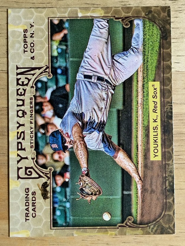 2011 Topps Gypsy Queen Sticky Fingers #SF13 Kevin Youkilis