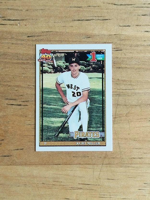 1991 Topps Micro #491 Kurt Miller RC