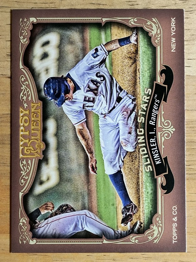 2012 Topps Gypsy Queen Sliding Stars #IK Ian Kinsler