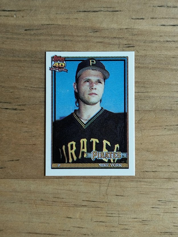 1991 Topps Micro #508 Mike York