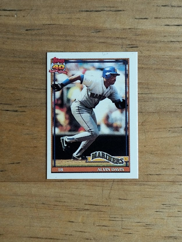 1991 Topps Micro #515 Alvin Davis