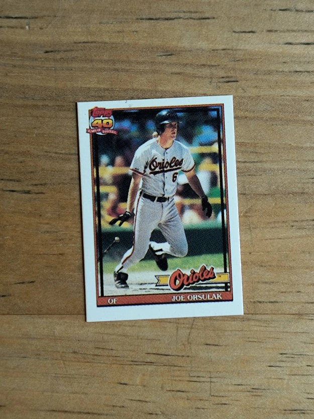 1991 Topps Micro #521 Joe Orsulak