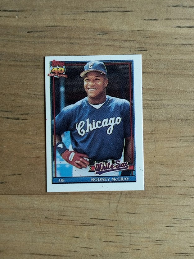 1991 Topps Micro #523 Rodney McCray