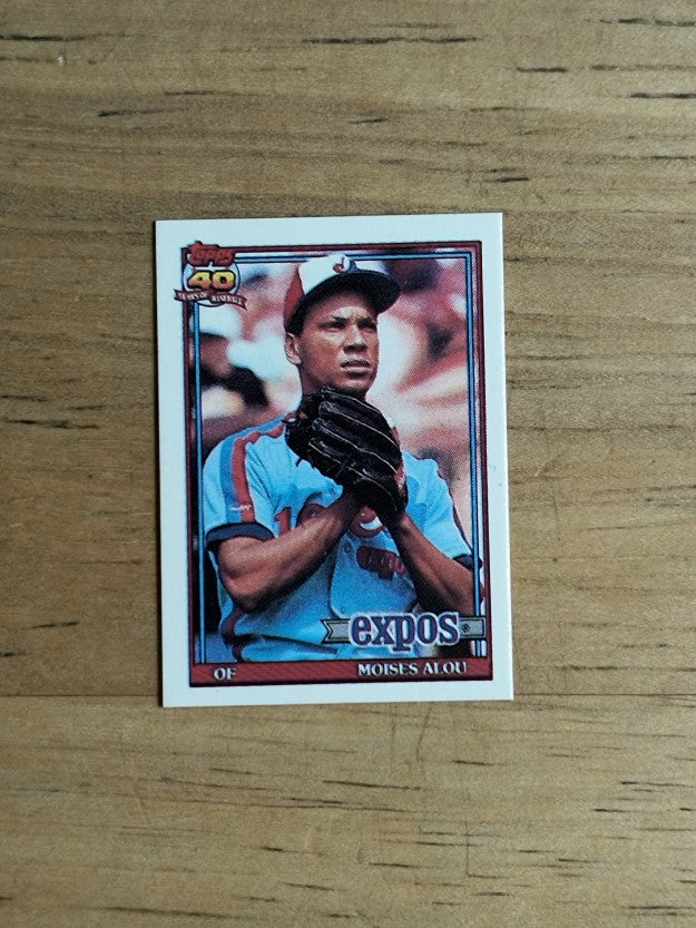 1991 Topps Micro #526 Moises Alou