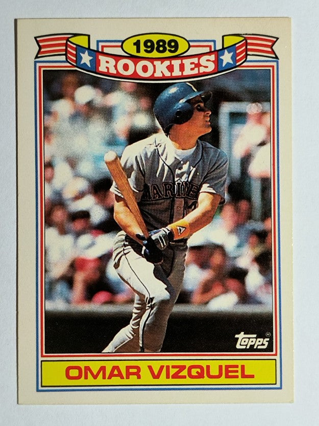 1990 Topps Rookies #28 Omar Vizquel
