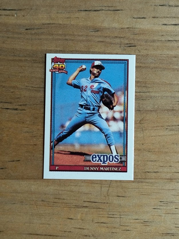 1991 Topps Micro #528 Denny Martinez