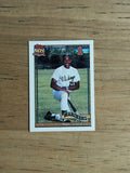 1991 Topps Micro #529 Marc Newfield RC