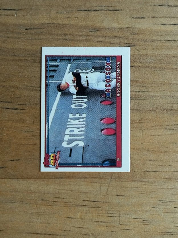 1991 Topps Micro #530 Roger Clemens