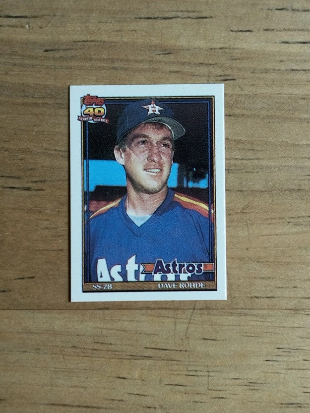 1991 Topps Micro #531 Dave Rohde