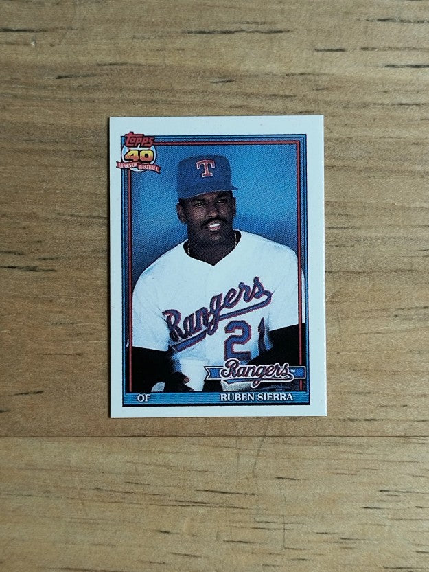 1991 Topps Micro #535 Ruben Sierra