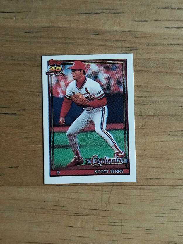 1991 Topps Micro #539 Scott Terry